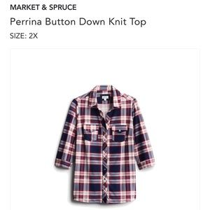 Market & Spruce Perrina Button Down